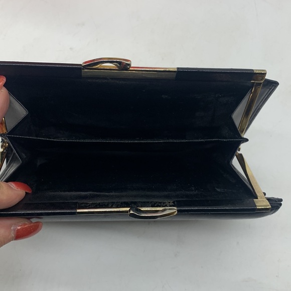 Edward Harvey Black Leather Wallet - Picture 6 of 10